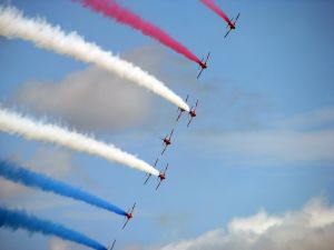 Patrouille de France en vol